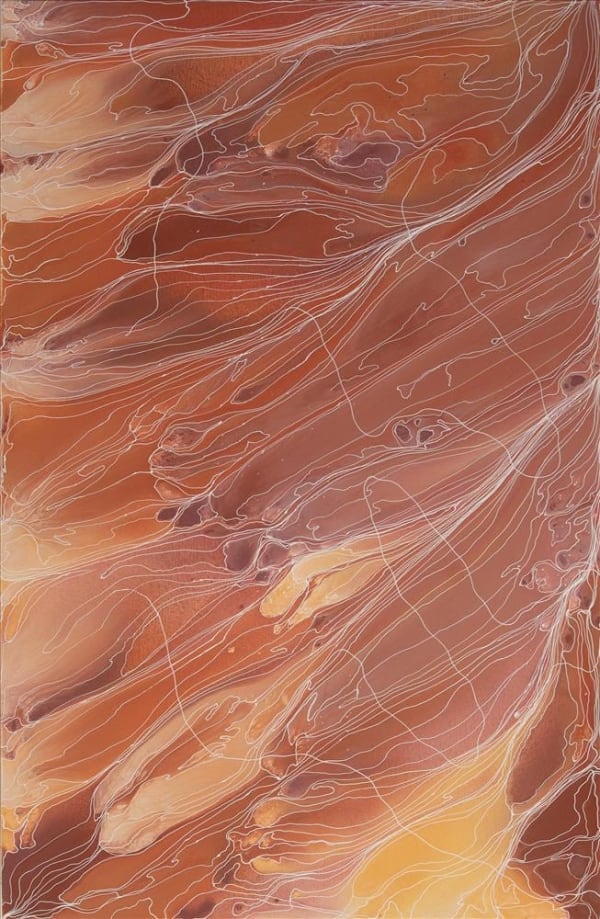 Janice Stanley Pantu (Salt lake), 2025 acrylic on canvas 182 x 120 cm 71 5/8 x 47 1/4 in