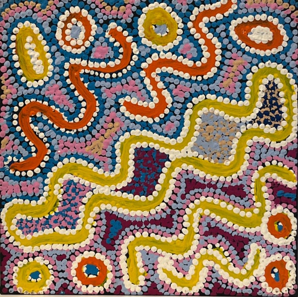 Biddy Napaljarri White, Snake Vine Dreaming , 2013