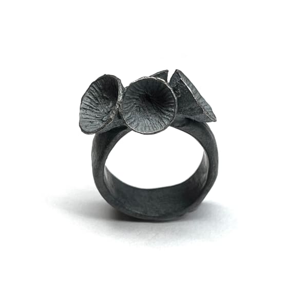 Melinda Young, Ranges Series – 4 Blossom Cup Ring (Pukatja, APY Lands),, 2015/2024