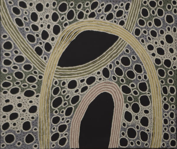 Renita Stanley Malilanya, 2021 acrylic on canvas 75 x 90 cm 29 1/2 x 35 3/8 in