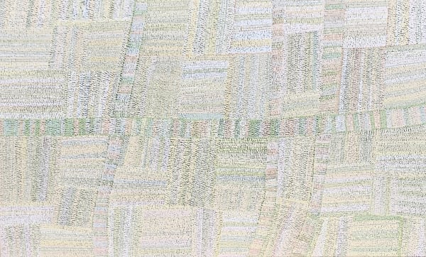 Yurpiya Lionel Anumara, 2022 acrylic on linen 90 x 152 cm 35 3/8 x 59 7/8 in