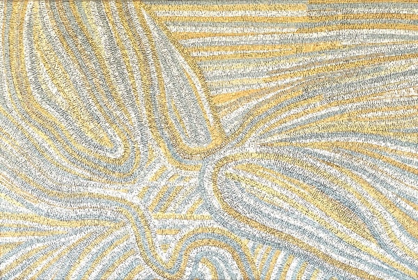 Yurpiya Lionel Anumara, 2021 acrylic on linen 100 x 150 cm 39 3/8 x 59 1/8 in