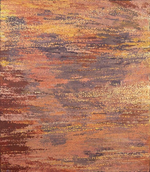 Rachael Mipantjiti Lionel Dust Storm, 2025 acrylic on linen 122 x 91 cm 48 x 35 7/8 in