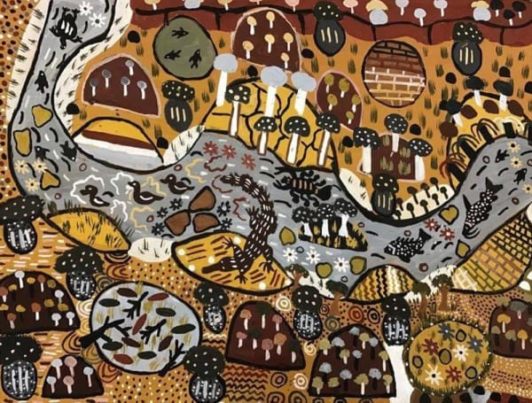 Betty Bundamurra, Chindi River, 2016