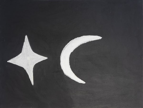 Mabel Juli Wiringgoon Wardal doo Garn'giny, 2021 Ochre and charcoal on canvas 90 x 120 cm 35 3/8 x 47 1/4 in