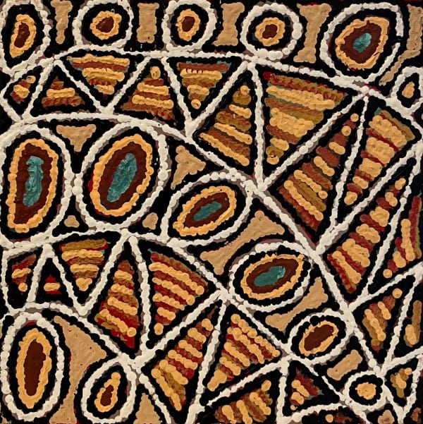 Angelina Nampijinpa Tasman, Ngapa Jukurrpa (Water Dreaming) - Pirlinyarnu, 2013