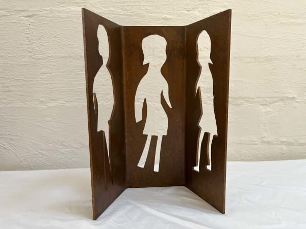 Charles Blackman Three Girls, c.2008 Bronze 26 x 18 cm 10 1/4 x 7 1/8 in 8/9
