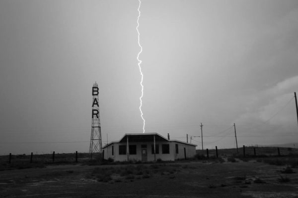 Roger Deakins, Lightning Strikes, New Mexico, 2014