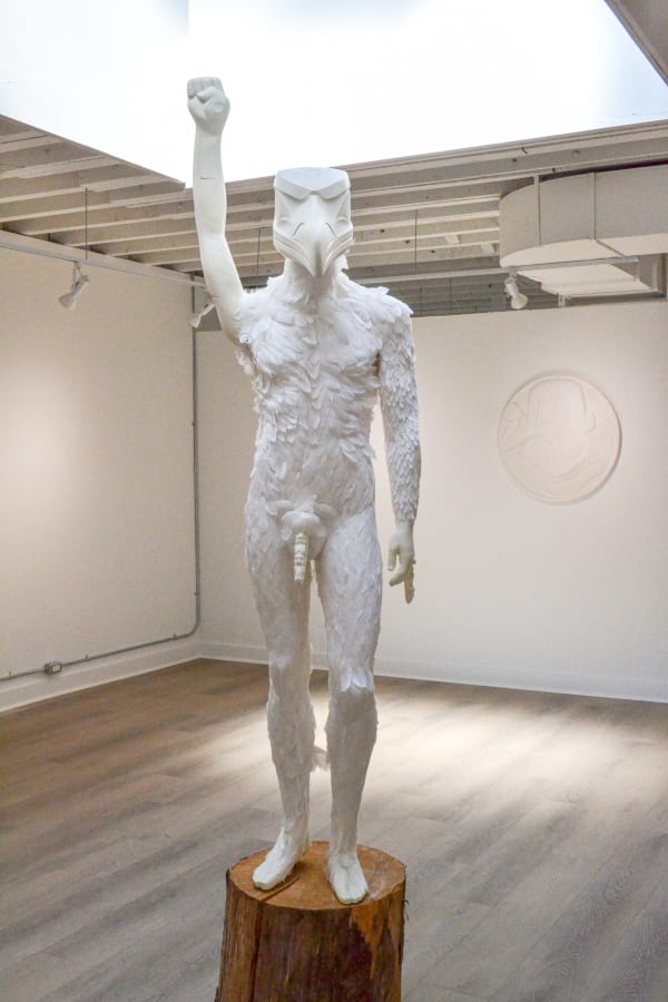 Rande Cook, White Raven, 2020