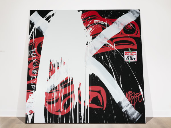 Wet Paint (in collaboration with Lawrence Paul Yuxweluptun)