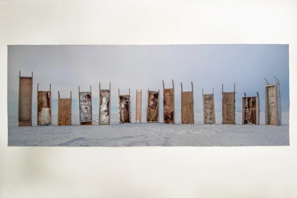 Moving with joy across the ice while my face turns brown from the sun (large format)