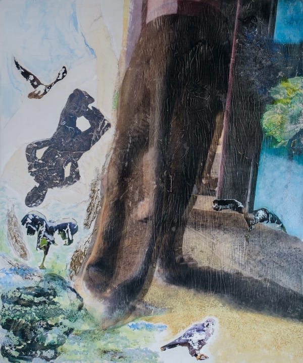 Katy Sayers Green, The Falcon Cannot Hear the Falconer 1, 2025