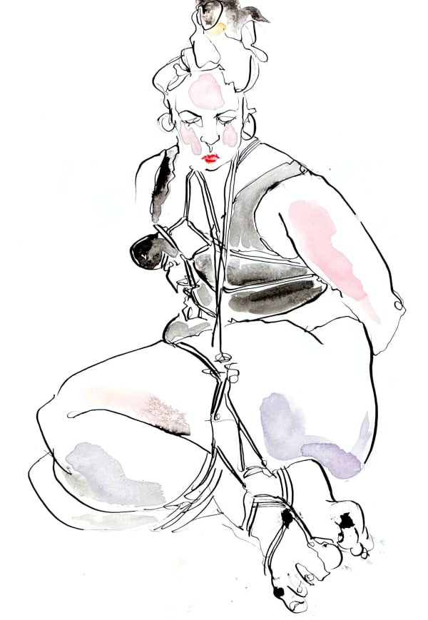 Layla Mohamed, Lotus Oracle Self Tied, 2022