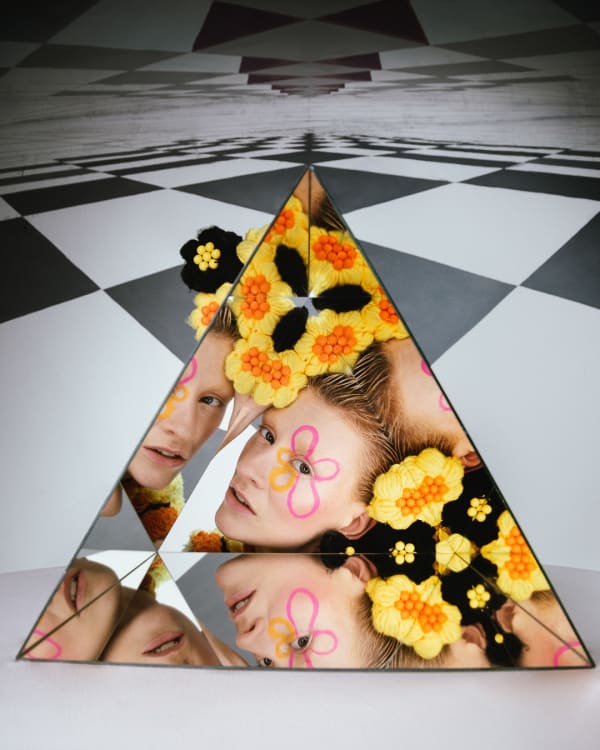 DRAWING CABARET COUTURE, Wonderland II by DCC Artist Eliska Sky, 2022