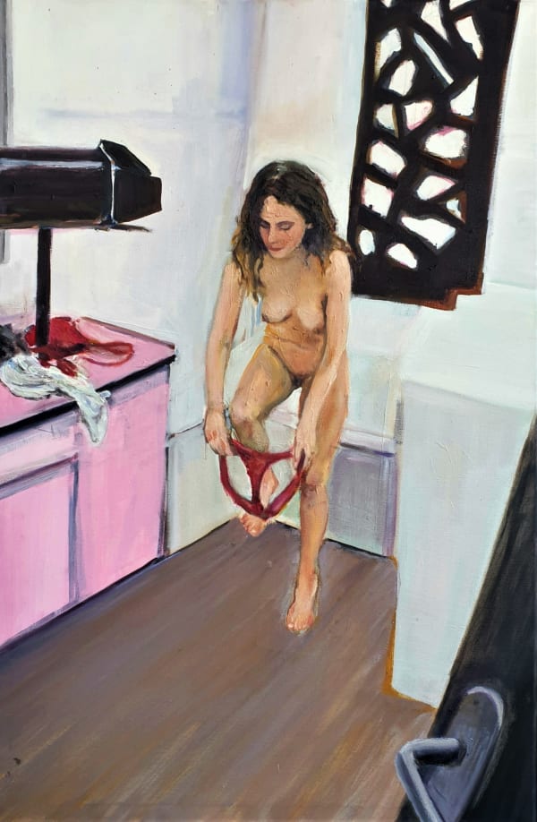 Rosalie Oakman, Nu dans la salle de bain, 2023