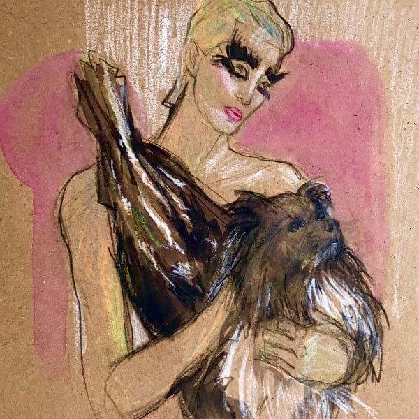 Deb VanderG, Arianna Antoniazzi x DCC LOOK 1 Jan and PomPom, 2024