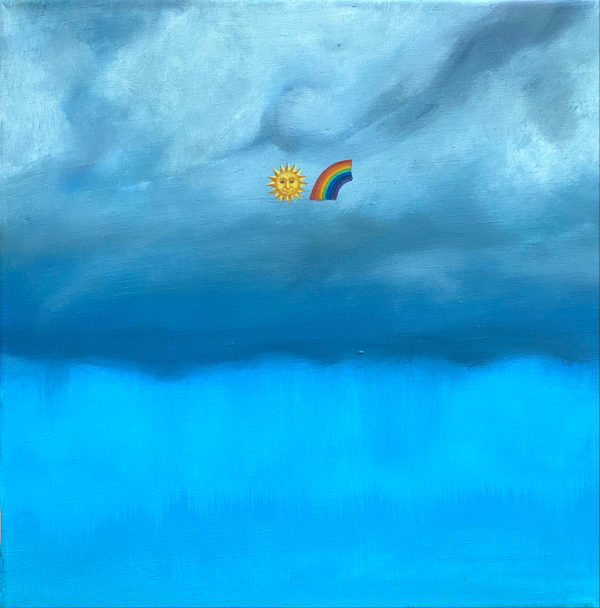 Tatiana Talshade, Raining in Stonehendge, 2021