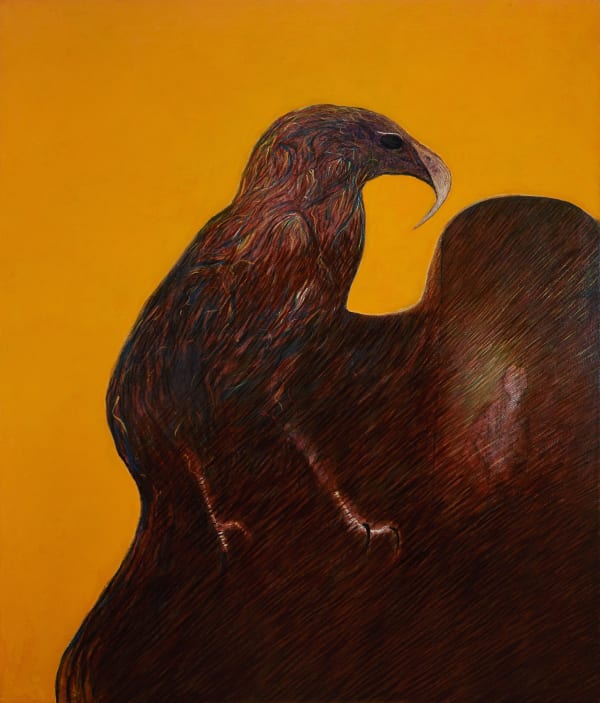 Hervé Constant, Bird and Man, 2022