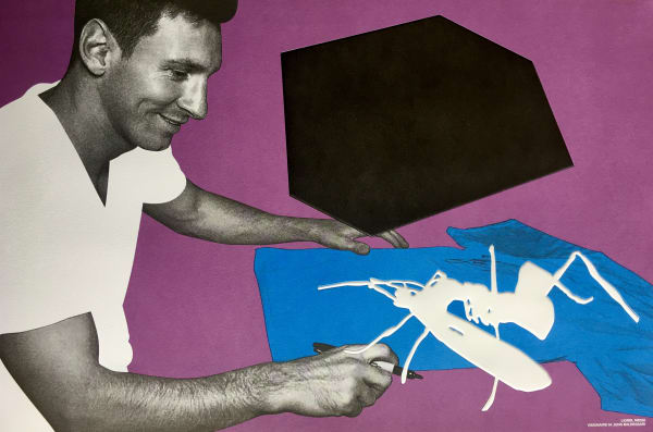 John Baldessari, Lionel Messi , 2018