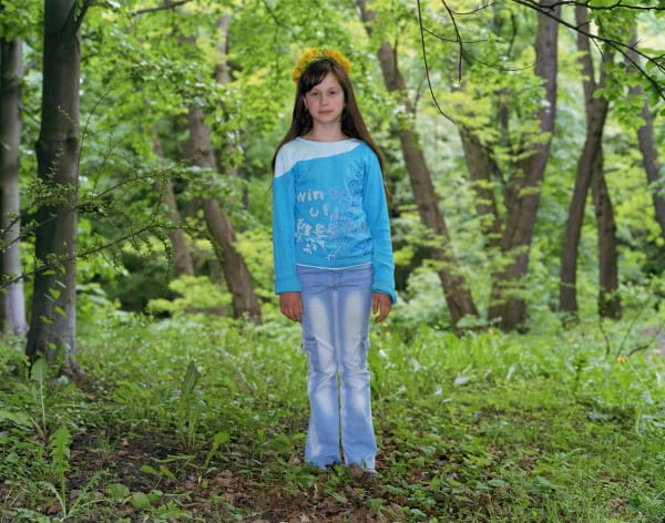 Rineke Dijkstra, A.V. Famine Botanical Garden, Ukraine, 21 May 2006, 2022