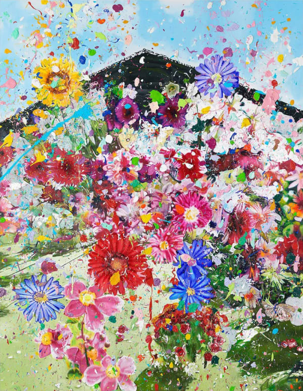 Damien Hirst, Happiness (H14-2), from the Secrets, 2024