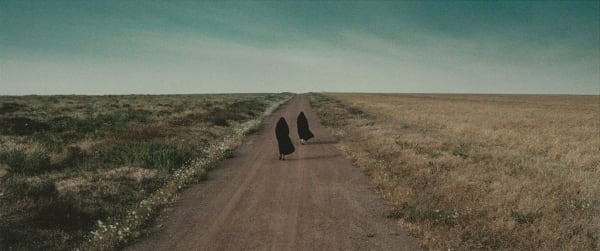 Shirin Neshat Women Without Men #1, 2009, 2025 Artist signed and numbered recto from edition of 118. Publishers COA UV pigment print with matte varnish seal on 410gsm Somerset Tub Sized Radiant White paper. 24.5 x 42 cm 9 5/8 x 16 1/2 in