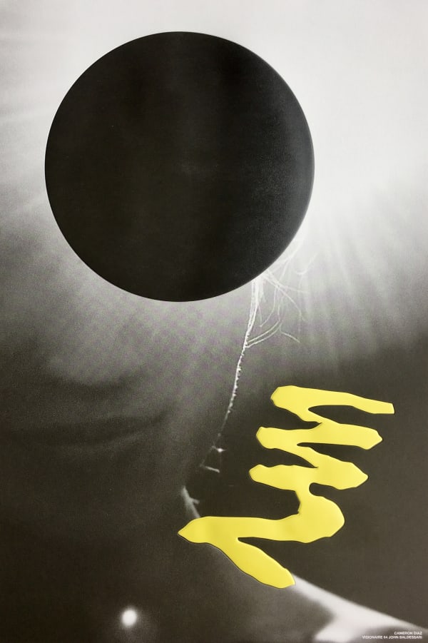 John Baldessari Cameron Diaz, 2018 Unsigned and not individually numbered (only on the box). Embossed colour lithographic print 45 x 30 cm 17 3/4 x 11 3/4 Number 197 from edition of 500 (Edition record)