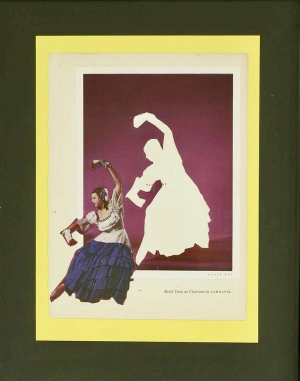 Eduardo Paolozzi, Untitled (Beryl Grey as Chariana in Carnaval), 1947-57