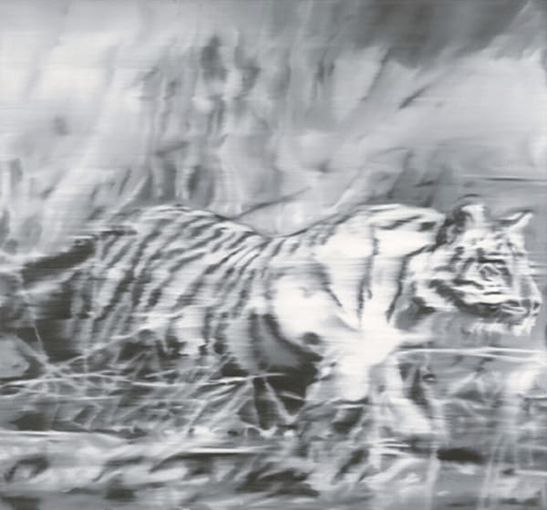 Gerhard Richter, Tiger, 2023