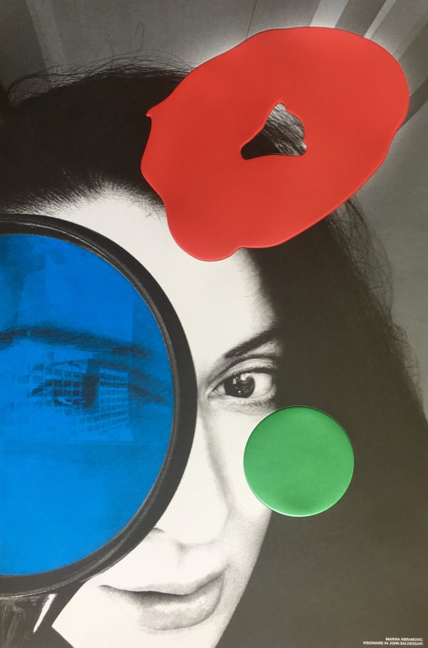 John Baldessari Marina Abramovic, 2018 Unsigned and not individually numbered (only on the box). Embossed colour lithographic print 30 x 45 cm 11 3/4 x 17 3/4 in or 45 x 30 cm 17 3/4 x 11 3/4 Number 134 from edition of 500