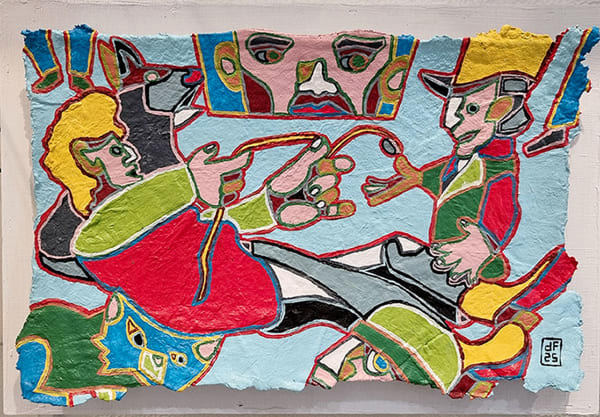 Philippe Nicolas, Contours Bois N° 1, 2025