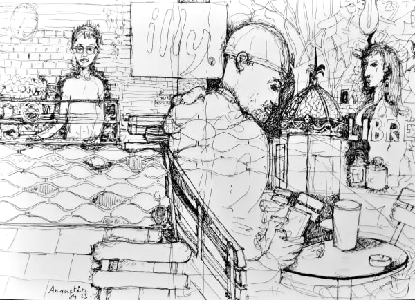 Jean-Yves Anquetin, 5 heures, Paris s'éveille, 2025