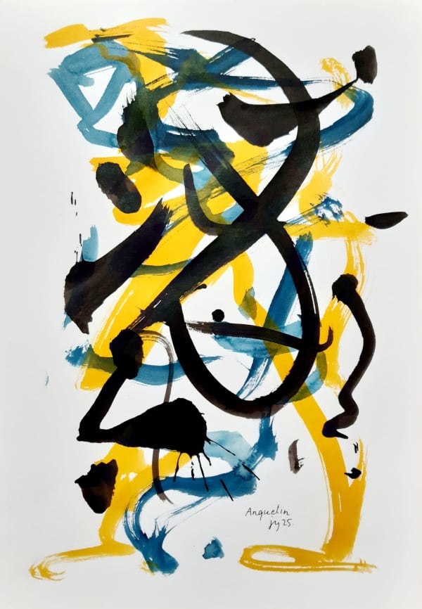 Jean-Yves Anquetin, Abstraphie N°2, 2025