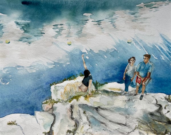 Agnès Loumagne-Bondu, Calanques Méditerranée, 2021