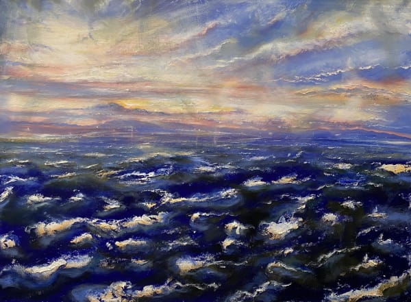 Iwan Gwyn Parry, The Wicklow Mountains from Dublin Bay, 2024