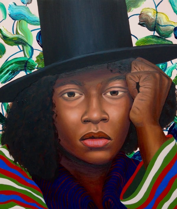 Seren Morgan Jones, Dark Blue Shirt