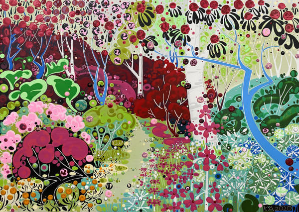 Katie Allen, Full Bloom, Ornamental Gardens