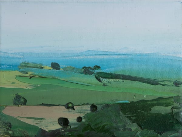Sarah Carvell, Hazy View towards the Irish Sea