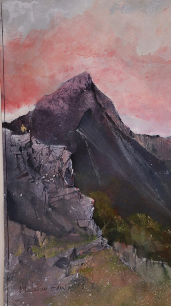Malcolm Edwards, Cnicht, Evening Light