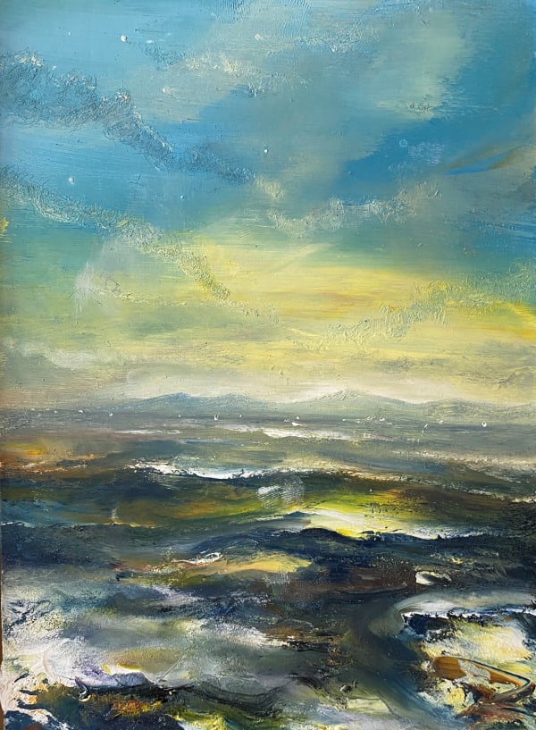Iwan Gwyn Parry, The Wicklow Hills from Dublin Bay