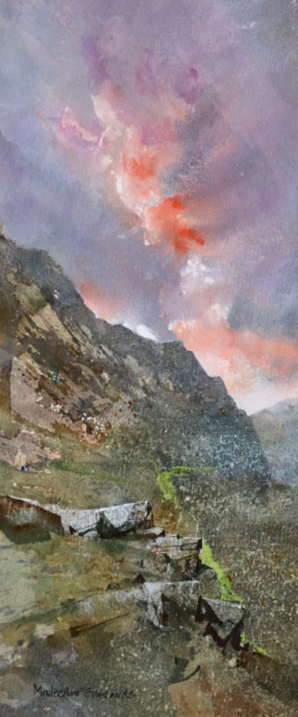 Malcolm Edwards, Evening Light, Snowdonia