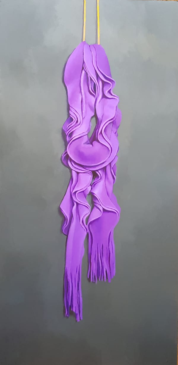 James Guy Eccleston, Purple Woolen Scarf