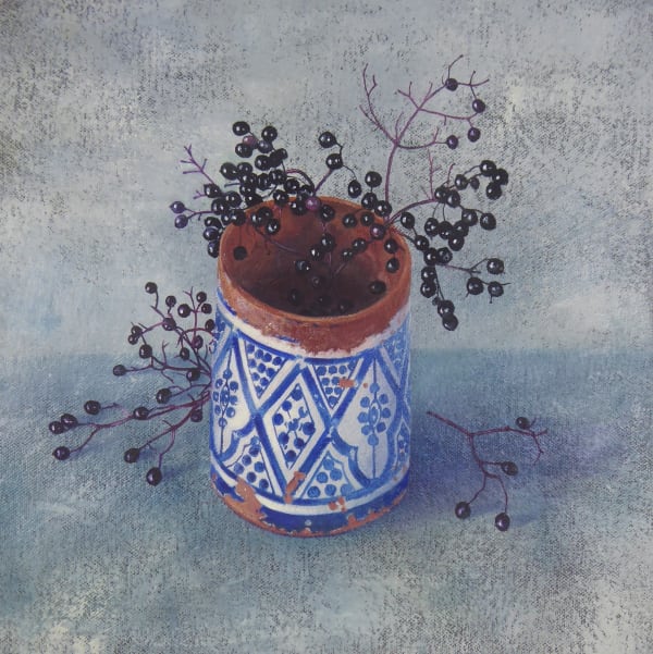 Kim Dewsbury, Elderberries with Moroccan Pot