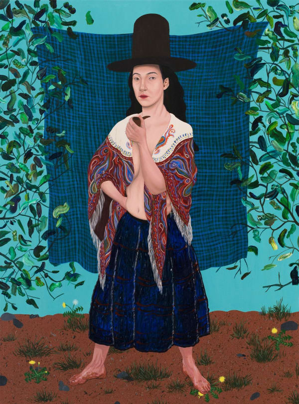 Seren Morgan Jones, Salem (Welsh Woman and her Shawl)