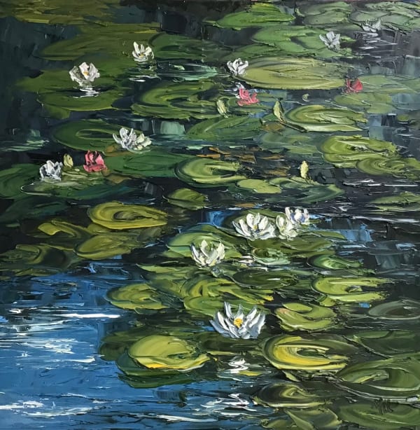 Martin Llewellyn, White Lilies, 2024