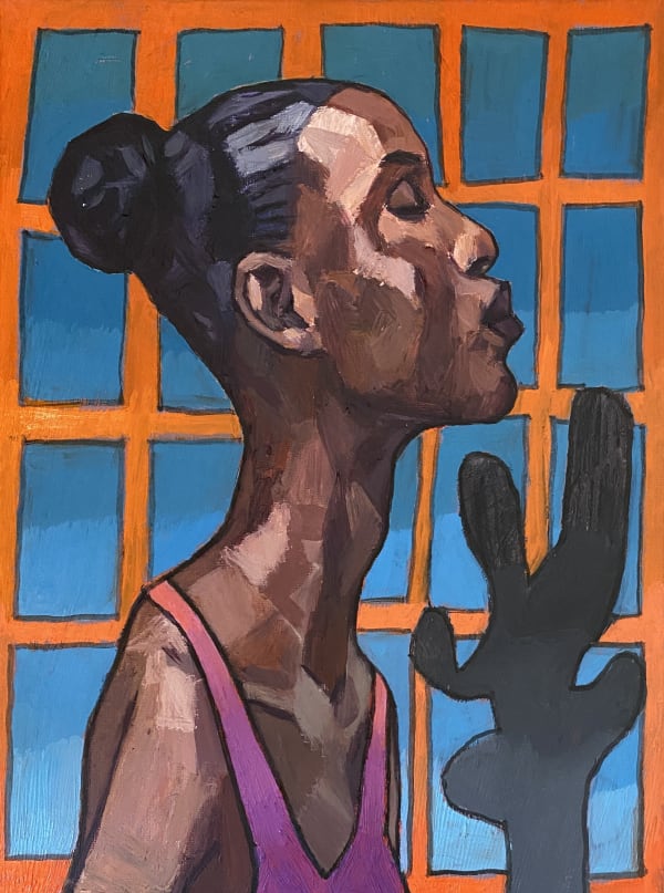 Meirion Ginsberg, Proffil gyda Ffenest | Profile with Window, 2025