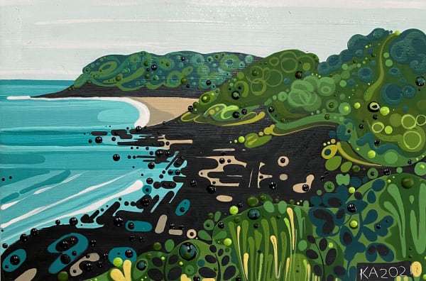 Katie Allen, Coastal Path towards Pwll Du