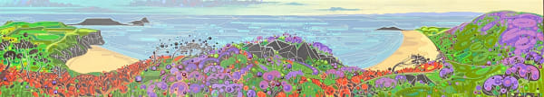 Katie Allen, Rhosili Down, Late Summer