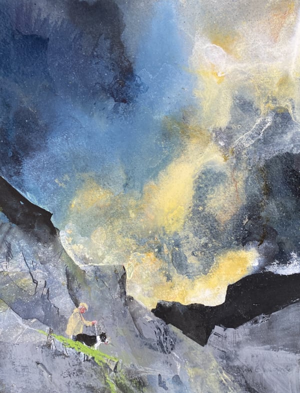 Malcolm Edwards, Watching Storm 'Darragh' in Snowdonia, 2025