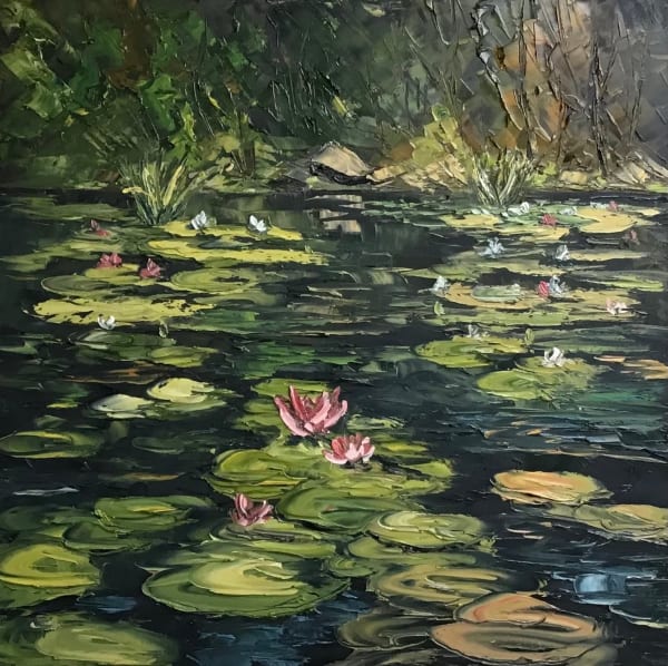 Martin Llewellyn, Pink Lilies, 2024